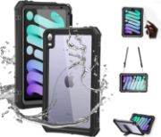 ipad mini 6 waterproof case Dustproof Shockproof Drop Proof Case