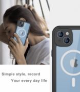 iPhone 14 Plus Waterproof Case,Shockproof Dustproof Sturdy with Built-in Screen Protector Charging Magnetic Ring Underwater Full Sealed Cover Protective for iPhone 14 Plus 6.7 inch