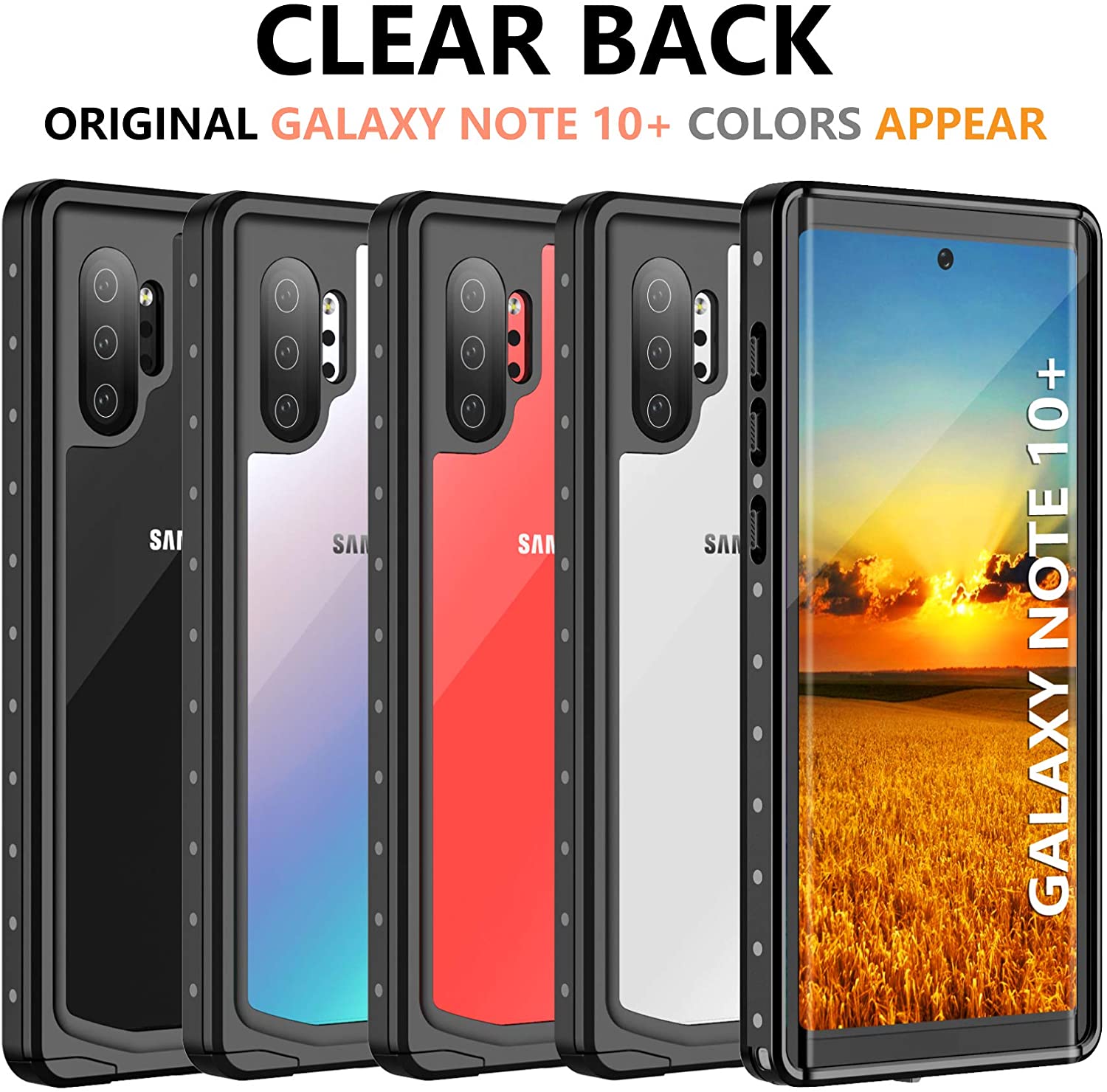 meritcaseGalaxy Note 10 + Plus Waterproof Case