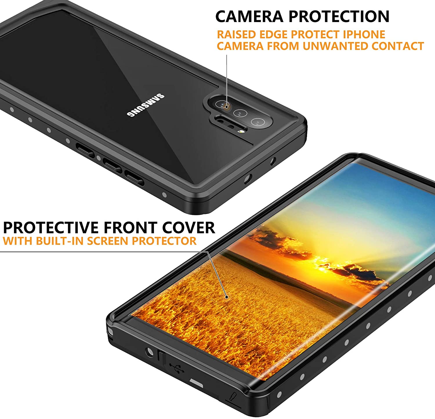 meritcaseGalaxy Note 10 + Plus Waterproof Case