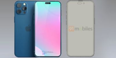 Apple iPhone 14 Pro latest rendering exposure: more rounded design to match larger rear camera module