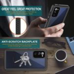  Samsung Galaxy S20 FE 5G Case Waterproof, Built in Screen Protector 360° Full Body Heavy Duty Protective Shockproof IP68 Underwater Case for Samsung Galaxy S20 FE 5G