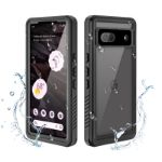 Google Pixel 7A Case, Pixel 7A 5G Case IP68 Waterproof with Built-in Screen Protector, Full Body Sealed Heavy Duty Shockproof Dustproof Snowproof Clear Case for Pixel 7A 6.1