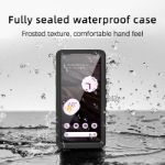 Google Pixel 7A Case, Pixel 7A 5G Case IP68 Waterproof with Built-in Screen Protector, Full Body Sealed Heavy Duty Shockproof Dustproof Snowproof Clear Case for Pixel 7A 6.1