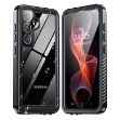Samsung Galaxy S24 Case Waterproof, Built-in Lens & Screen Protector 360° Full Body Heavy Duty Protective Shockproof IP68 Underwater Case