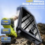 Samsung Galaxy S24 Case Waterproof, Built-in Lens & Screen Protector 360° Full Body Heavy Duty Protective Shockproof IP68 Underwater Case