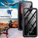 Samsung Galaxy S24 Case Waterproof, Built-in Lens & Screen Protector 360° Full Body Heavy Duty Protective Shockproof IP68 Underwater Case