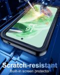 Samsung Galaxy S23 FE Case Waterproof,with Built-in Screen&Camera Protector,360° Full Body Protection Shockproof Anti-Scratch Case